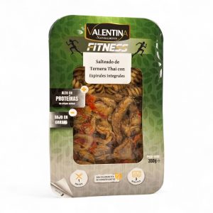 Salteado de Ternera Thai con Espirales Integrales