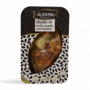 MUSLO DE POLLO ASADO CON PATATAS